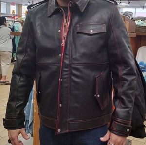 Heavy Duty Marvel Leather jacket